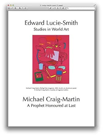 Michael Craig Martin A Prophet Honoured at Last Studies Michael Craig Martin A Prophet Honoured at Last Studies