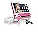 Price comparison product image Lenco TDV901 Pink Portable Android 7.0 Tablet with Built-in DVD Player with 9-Inch Touchscreen and USB/Micro SD Playback - Blue