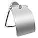 Produktbild HOMFA Papierhalter Toilettenpapierhalter mit Deckel WC Klopapierhalter Serviettenhalter Edelstahl