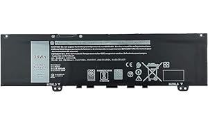 TOPNMA 38Wh F62G0 Laptop Battery Replacement for Dell Inspiron 13 7373 7370 7000 7386 2-in-1 7380 5370 P83G P87G P91G P91G001 P83G001/2 P87G001 Series RPJC3 0RPJC3 F62GO 039DY5 39DY5 CHA01 Vostro 13 5370