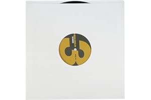 sdroceRyaM 10'' Vinyl Record Paper Inner Sleeves - Anti-Static White Kraft Paper Acid Free Protection Covers for 10 Inches 78rpm Record - 20 Pack