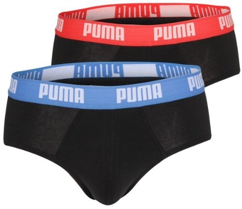 PUMA Herren BASIC Brief Unterhose 4er Pack in vielen Farben