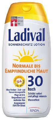 LADIVAL norm.bis empfindl.Haut Lotion LSF 30, 200 ml - 2