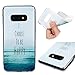 Produktbild Hülle für Samsung Galaxy S10e 5.8 Zoll, Gemalt Handyhülle Case, Ultradünnen Weich Flexibel Silikon TPU Schutzhülle Bumper Anti-Kratzer Stoßfest Smartphone Abdeckung Cover Englisches Meer