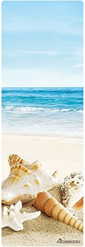 Non Slip Yoga Mat Sport Fitness Exercise Fitness Mat Non-Toxic Phthalate Free/Gymnastics Natural Rubber Skin Friendly Hypoallergenic Club Training Mat Bag Great for Pilates, Exercises &amp; Yoga