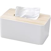 Busstier Wooden Paper Towel Box, Paper Towel Holder, Wipes Kitchen Paper Box