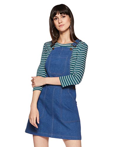 Faballey Womens Denim A Line Dress Desertcart INDIA