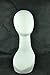 19" Tall PVC Plastic Mannequin Head Matte White Color