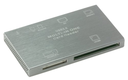eKit USB 3.0 Kartenleser für SD/MMC, Micro SD, XD, M2, MS/MSPRO und CF/MD