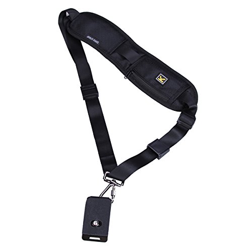 FOTGA Appareil photo de Chargement rapide en plastique dur boucle de ceinture bouton Support Clip ceinture Clip holdster Support  simple double bandouli  re  Ceinture R  glable et ceinture Strap Grip    main pour appareil photo Canon  Nikon  Pentax  Olympus  Sony  Fuji  Panasonic Appareil photo Reflex num  rique