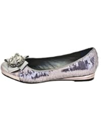 ROBERTO BOTELLA - Zapato bailarina plano - Color Metal - Talla 37