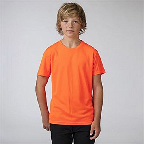 Kids cool T (Fire Red, 34)
