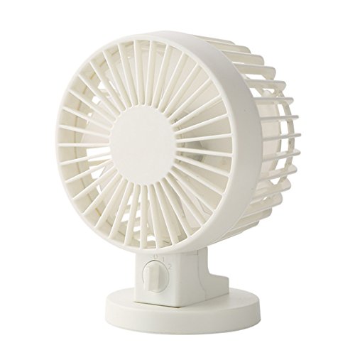 Preisvergleich Produktbild LJIE USB-Lade-Mini-Ventilator Student Tragbaren Lüfter,White