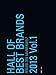 Hall of best brands. Perlen der Markenwelt 2013 Vol. 1 by Thomas Ebeling (Hg.) (2013-02-12) by 
