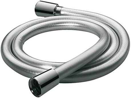 ePlumb Shop Replacement Flexible Satin PVC 1.5m Shower Tube Hose Pipe Bathroom Accessory