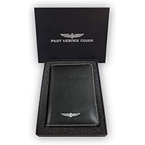 Custodia Per Libro Di Volo Pilot Logbook - Pelle Ecologica, Con Scomparti Per Documenti E Penna - Foto 6