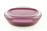 Original Tupperware Tupperware Microondas Healthy Delight 775 ml lila grande para tortilla de Meister 31048