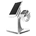 Produktbild Für iPhone Ständer, Apple Watch Ständer, Aluminium Dockingstation Cradle Halter Halterung Ladestation für Smartphone, Apple Watch Series 3/2/1, iPhone X 8 7 6 SE iPad Mini Samsung Galaxy