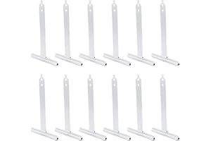 ZJRUNG 12 Stück Rolladen Aufhängefeder Rollladenaufhängung Feder Federstahl Sicherungsfeder Stahlfeder RollladenAufhängung Springs für Jalousien Fest