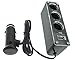Produktbild 12V 24V 3-Fach Zigarettenanzünder Verteiler Buchse USB Steckdose Adapter 12/24V für Auto PKW KFZ