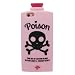 Produktbild iPhone 7 Hülle Case, Weich Licht Silikon Cover für Apple iPhone 7 4.7" Rosa, Original Totenkopf Relief Muster Posio Flasche Entwurf