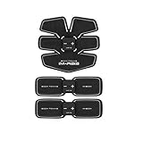 Abs Muscle Toner】 Este entrenamiento de músculos abdominales puede tonificar, tensar y fortalecer sus músculos. Contiene 3 máquinas principales (baterías AAA no incluidas), 2 almohadillas de brazo, 1 almohadillas de abs.