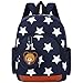 Produktbild NORSENS Stern Kindergartenrucksack Babyrucksack Kleinkind Dunkelblau für Mädchen/Jungs