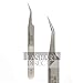 VETUS 5B-SA Curved Tweezers Professional Eyelash Extensions Tweezers Tool Stainless Steel Curved Precision Tip
