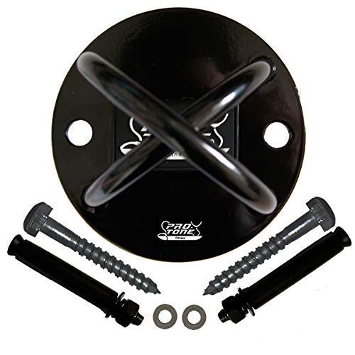 Protone Suspensión Correa Zapatilla pared / Sujección Techo para usar con suspensión Correa Zapatilla /Bandas Elásticas/ Crossfit/ peso corporal Entrenamiento De Fortalecimiento