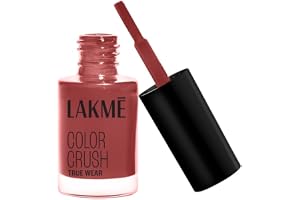 LAKM True Wear Color Crush Glossy Finish Nail Color - Crush 525, 6 Ml, 10 Ml