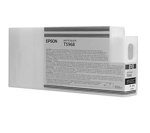 Epson T5968 C13T596800 - Cartouche d'encre d'origine - Noir Mat (Matte Black) pour Stylus Pro - 350ml