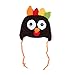 Produktbild Fenical Truthahn Säuglingshut Woolen Winter Strickmützen Warme Absicherung Caps Cartoon Hand Häkeln Caps für Thanksgiving Day Party Dekoration Größe S (Kaffee)