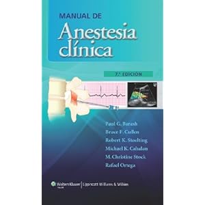 Manual de anestesia clínica
