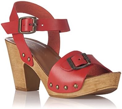 Laura Moretti Sandals Made of Cowhide Leather and Goatskin Sole with Rigid PU Sole in Pine Color and Rubber Slip TPU Non-Slip. Product Manufactured by Hand
