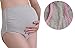 Smartstar Womens High Waist Maternity Underwear Support Briefs Size L - Grey