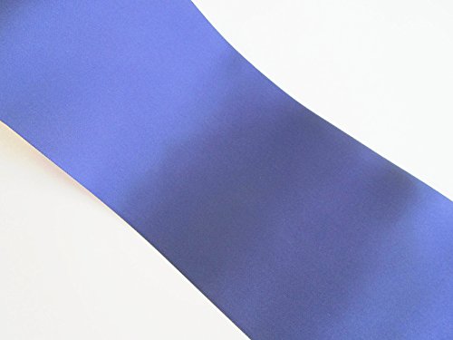 10 m Satin-Schleifenband in 10 cm Breite : Nachtblau- Dunkles Blau - 2