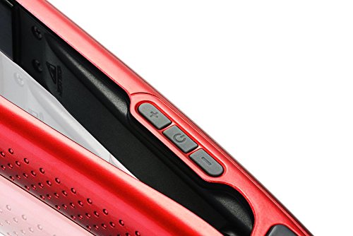 LadyHelena® Profi Keramik Haarglätter  Anti Frizz Glätteisen Lockenstab 2 in 1,Auto-Abschaltung LCD EU Stecker (mit Hochwertiger Keramikbeschichtung) - 3