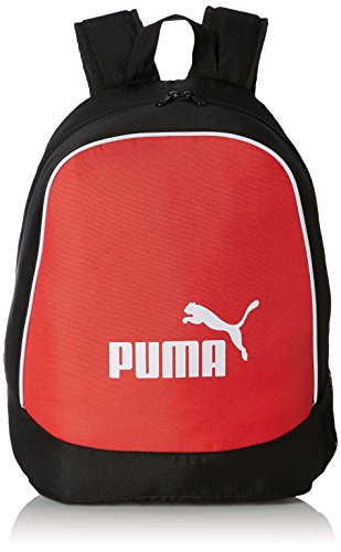 Puma Black and Red Casual Backpack