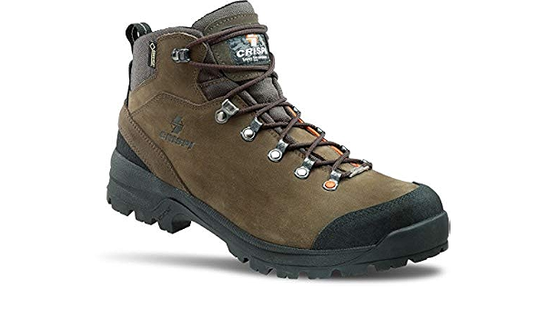 Crispi Scarpa Antinfortunistica Modello Nevada Legend GTX Forest.Tomaia in  Nabuk Idrorepellente Massima impermeabilità e Suola Ammortizzata. :  Amazon.it: Moda