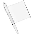 Strice Rollout Pen: 1mm tip with Pull-Out Rolling Paper - Ideal Exam Gadgets for Students and Office Work (White)