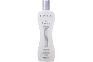 Biosilk Silk Therapy | Rekonstrukter och lägger till glans, jämnar ut och förhindrar kluvna ändar, sulfatfri, parabenfri, gry