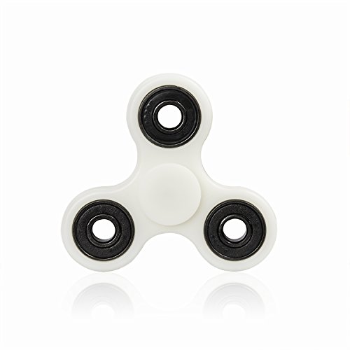 Wlovetravel Fidget Spinner Toy Hand spinner Finger spinner Focal toy Ball bearing With fluorescence Stress alleviation (blue)