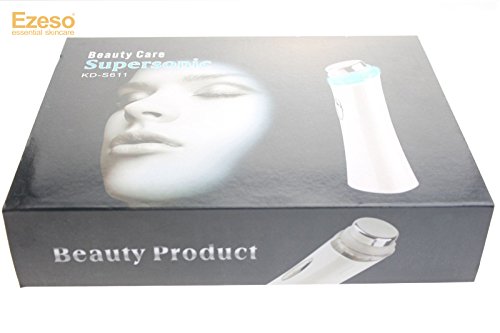 Ezeso Ultrasonic Ultrasound Spa Skin Tightening Machine Ultrasonic LED Light Photon Therapy Beauty Skin Care Machine