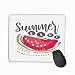 Produktbild Mouse Pad Print Template Watermelon Graphic Girls Dress Appearance Summer Fruit Playful Typo Fashion Rectangle Rubber Mousepad 11.81 X 9.84 Inch