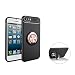 Produktbild Hülle iPhone 5S,Silikonhülle iPhone SE,SaKuLa Neu Original iPhone 5/5S/SE Handyhüllen mit Metall 360 Rotation Verstellbarer Ring Grip Halter Ständer Personalized Design Kompatibel mit Magnetischer Autohalterung,Ultradünnen Slim Fit Stoßdämpfung Silikon Stoßfänger Tasche Handytasche Etui Bumper Soft Flexible TPU Smartphone Schutzhülle Case Cover Handycover für iPhone 5/5S/SE-Roségold