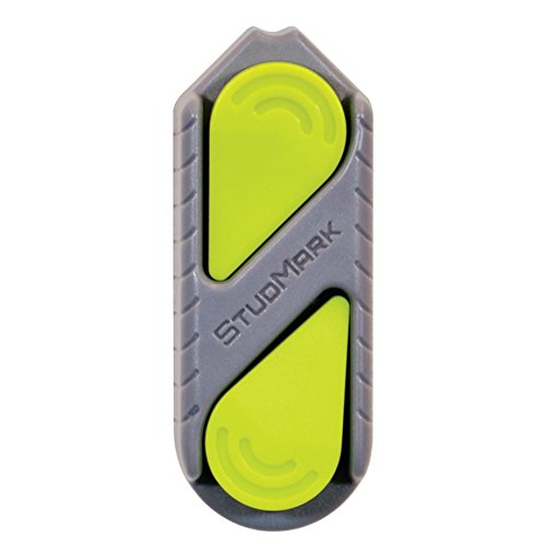 Studmark Magnetic Stud Finder with 2 Removable Magnet Markers | Finds & Marks Up to 3 Stud Locations | Powerful Rare Earth Magnets, No Batteries Needed