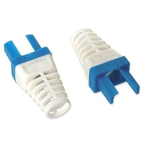 Preisvergleich Produktbild Ez-RJ45 CAT6 Strain Reliefs 50PC Blue