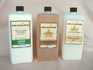 COLOURLOCK Lederreiniger „mild“ 1 Liter inkl. 125-ml-Schaumspenderflasche - 2