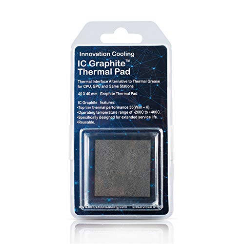 Innovation Cooling LLC IC - Almohadilla térmica de Grafito 40 X 40