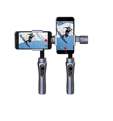 Manfrotto Zhiyun Smooth-q 3 axes Handheld Gimbal Stabilisateur pour smartphone comme l'iPhone 7 Plus 6 Plus Samsung Galaxy S7 S6 S5 contrôle sans fil vertical de prise de vue panoramique Mode (Or)
